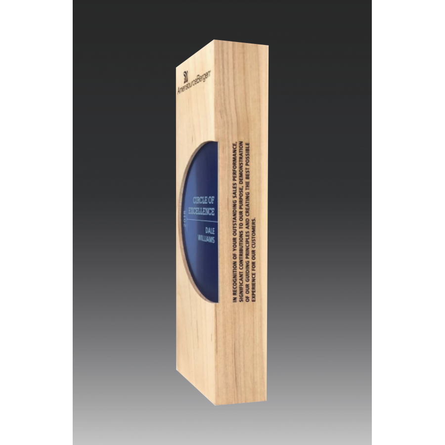 Trophée bois OSMOSE Tryje-trophée