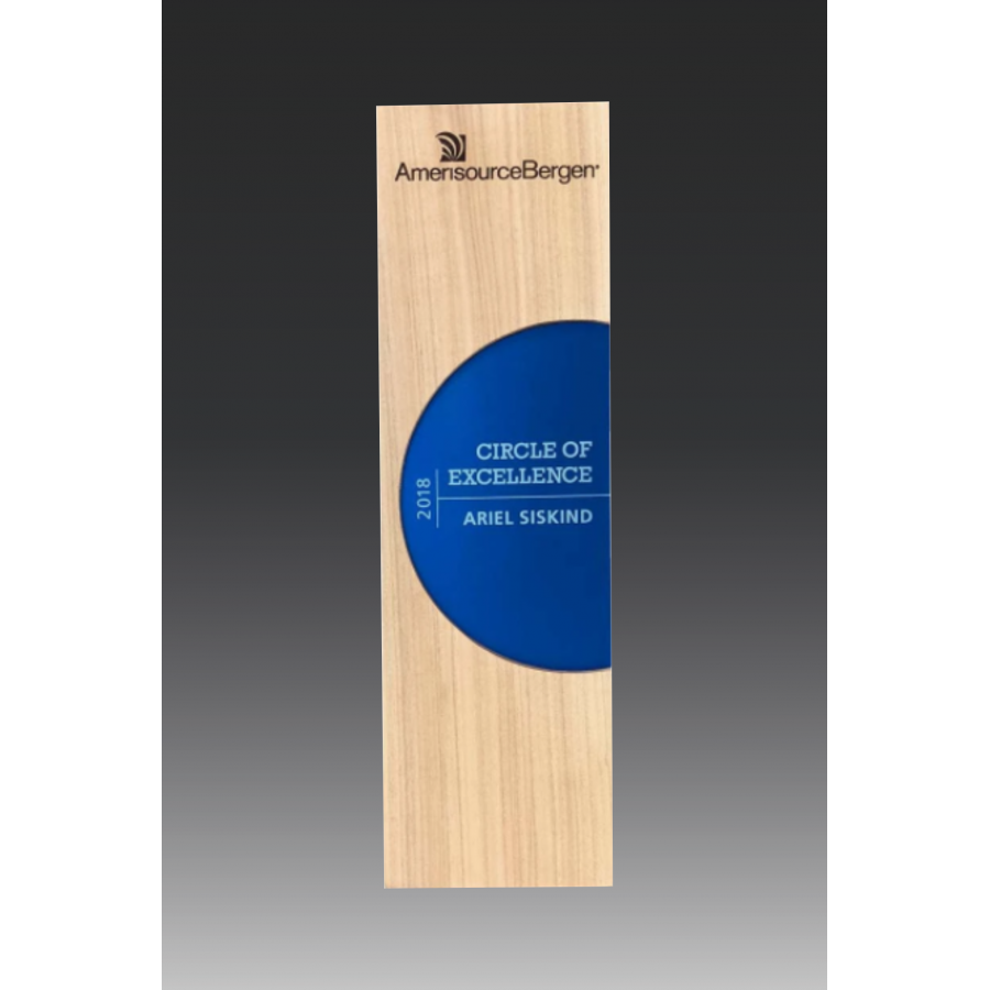 Trophée bois OSMOSE Tryje-trophée