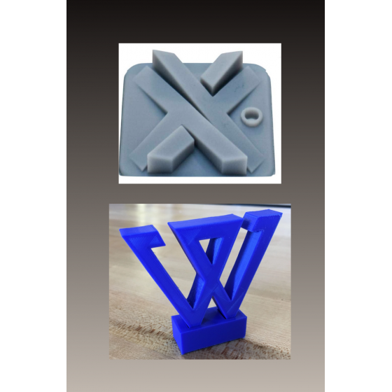 OPTION LOGO 3D MACARON Tryje-trophée