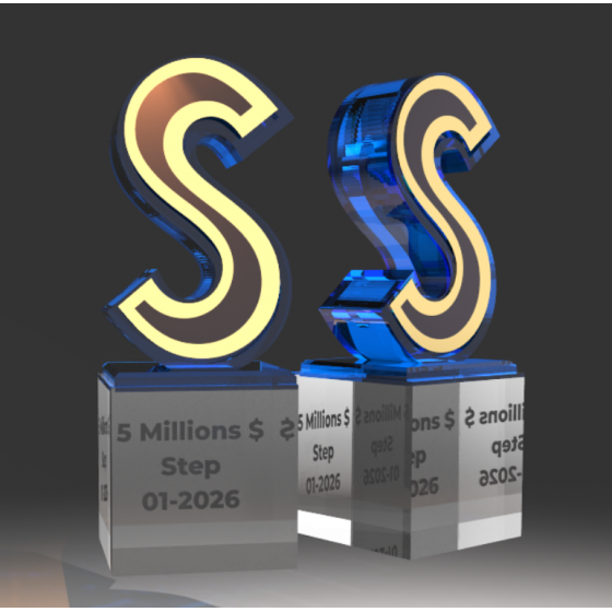 Trophée VOTRE LOGO 3D Tryje-trophée