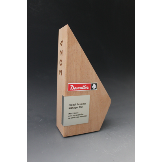 Trophée Bois SUR-MESURE Tryje-trophée