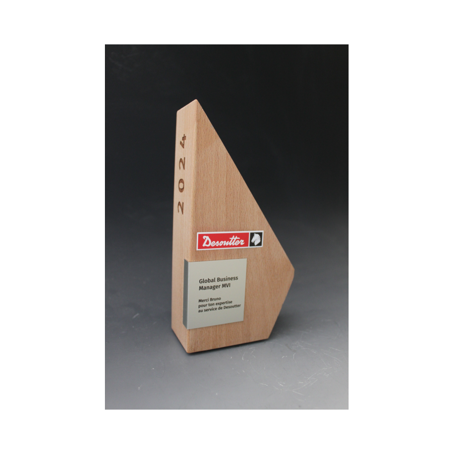 Trophée Bois SUR-MESURE Tryje-trophée