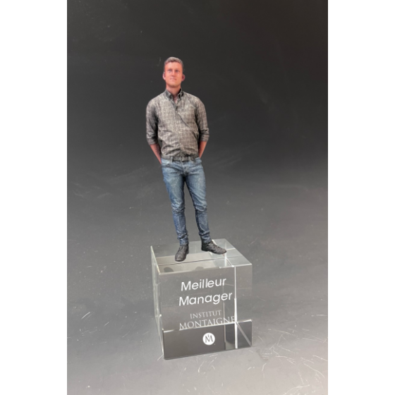 Trophée VOTRE LOGO 3D Tryje-trophée