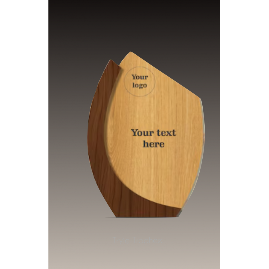 Trophée Bois Influence Tryje-trophée