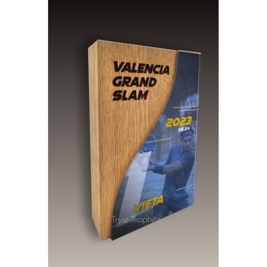 Trophée Bois LEGENDE Tryje-trophée