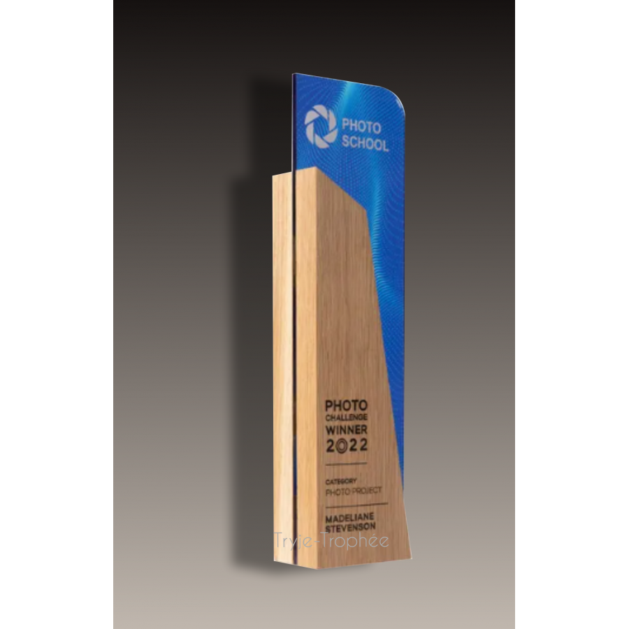 Trophée Bois TITAN Tryje-trophée