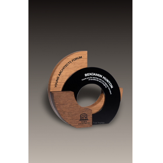 Trophée Bois VISION Tryje-trophée