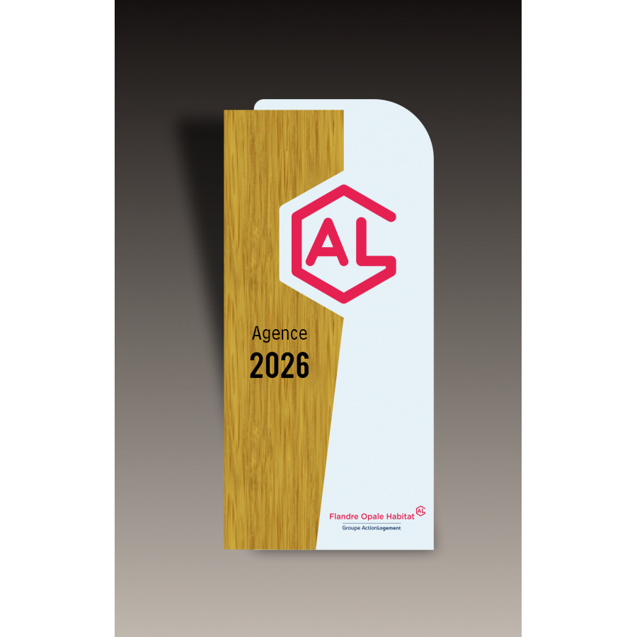 Trophée Bois HORIZON Tryje-trophée