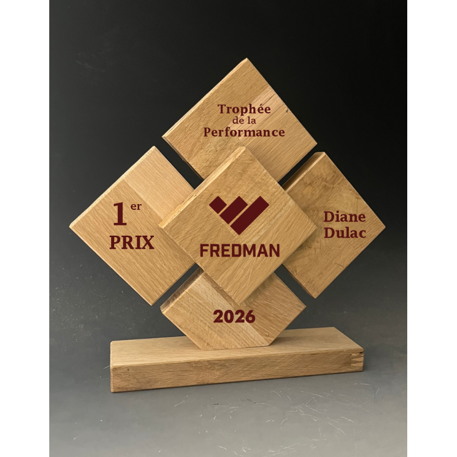 Trophée Bois Link Tryje-trophée