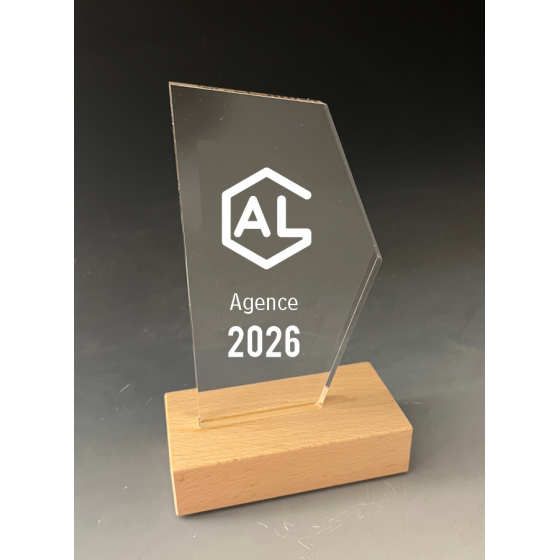 Trophée Bois Pure Tryje-trophée