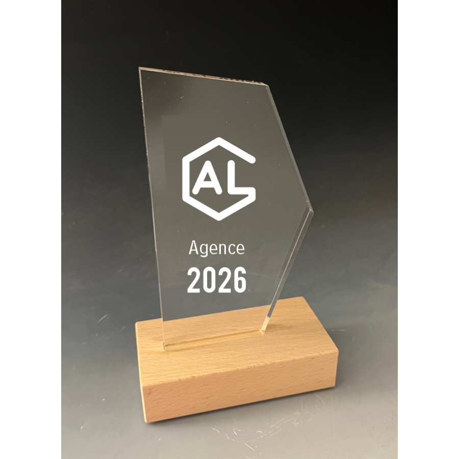 Trophée Bois Pure Tryje-trophée