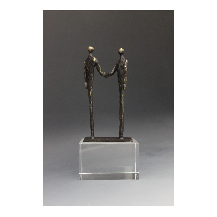 sculpture bronze ACCORD